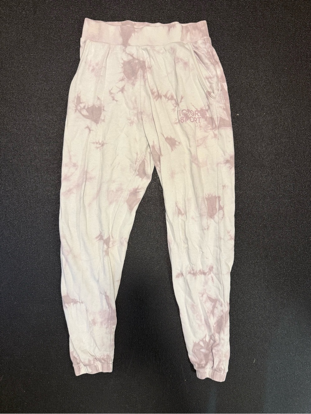 Tie-Dye Women Jogger Sweatpants in Light purple